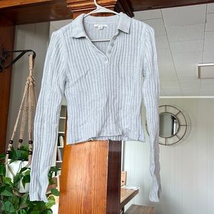 S American Eagle Cropped Sweater